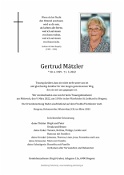 Gertrud Mätzler